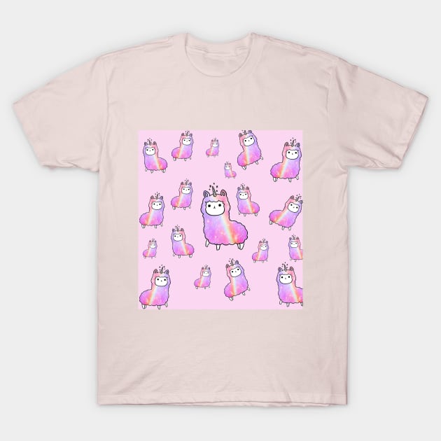 Rainbow Unicorn T-Shirt by gibah